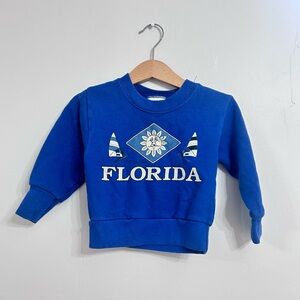 Vintage Florida Barney crewneck size 12- 24 months